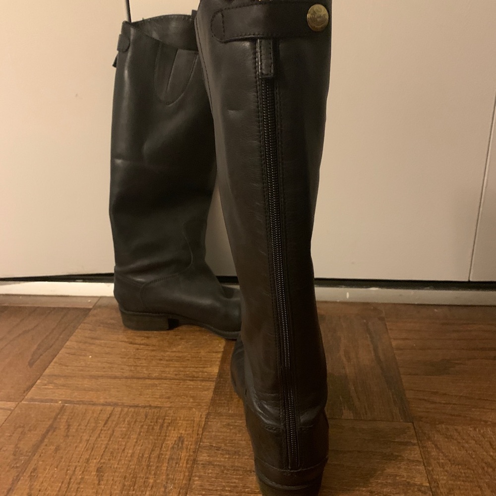 Sam Edelman Black Penny Riding Boot - Picture 3 of 4